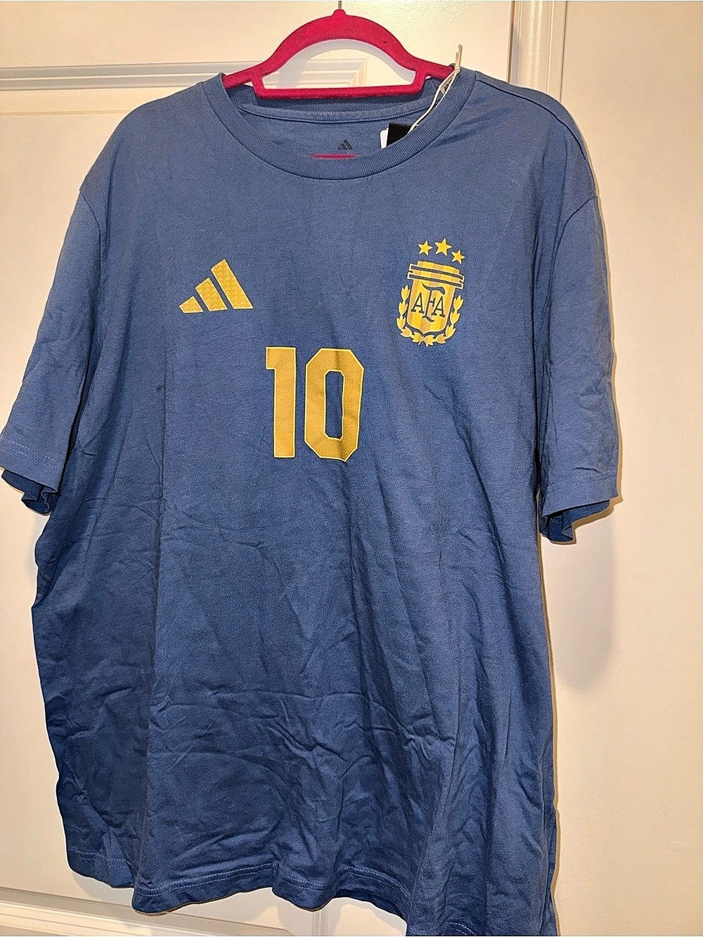 adidas Argentina Messi 10 jersey 2XL